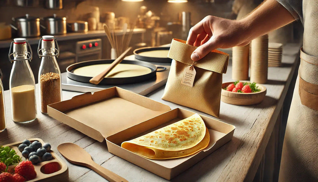 Quels sont les meilleurs emballages pour maintenir vos crêpes chaudes plus longtemps ?