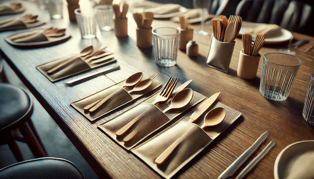 Pourquoi adopter des pochettes à couverts pour votre restaurant ?