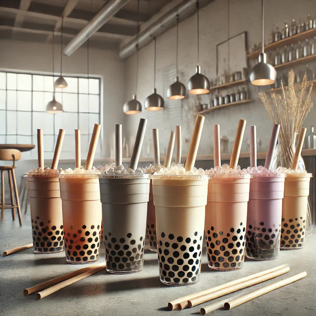 Les pailles parfaites pour bubble tea : entre innovation et respect de l'environnement