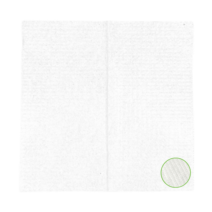 1-ply white napkins 14x14 (8000 units)