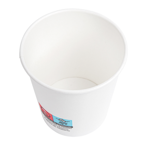 White paper cups 25 cl / 8 oz