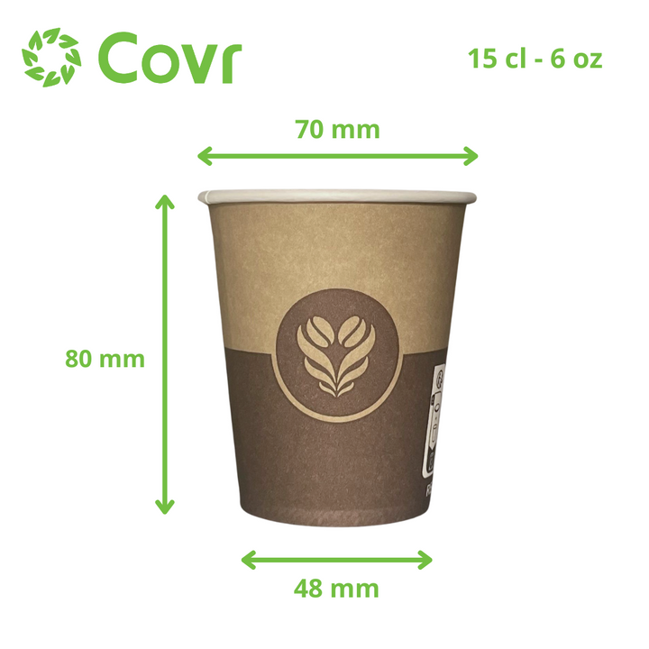 Vending Barista Cups 15 cl - 6 oz