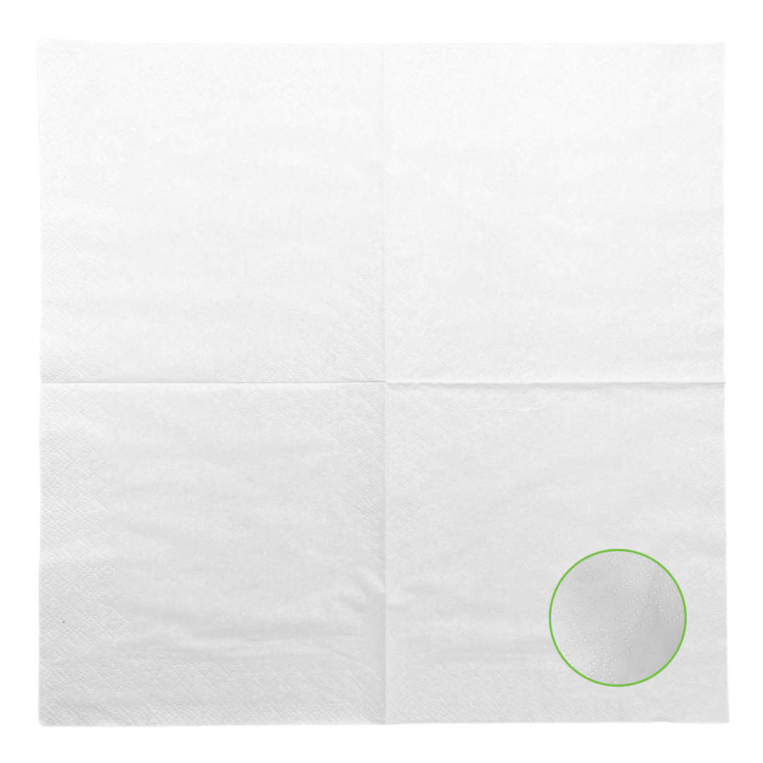 White 2-ply towels 33x33 (2700 units)