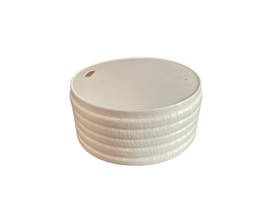 Lids for white cardboard cups Ø 90 mm (800 units)