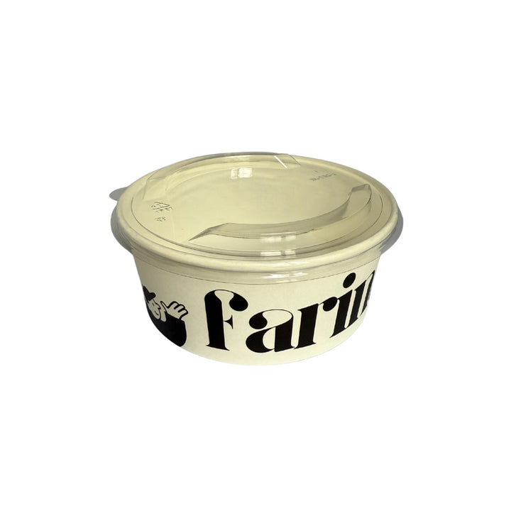 Tapa para cuencos/ensaladeras personalizados 750 ml/26 oz y 1000 ml/32 oz (a partir de 2100)