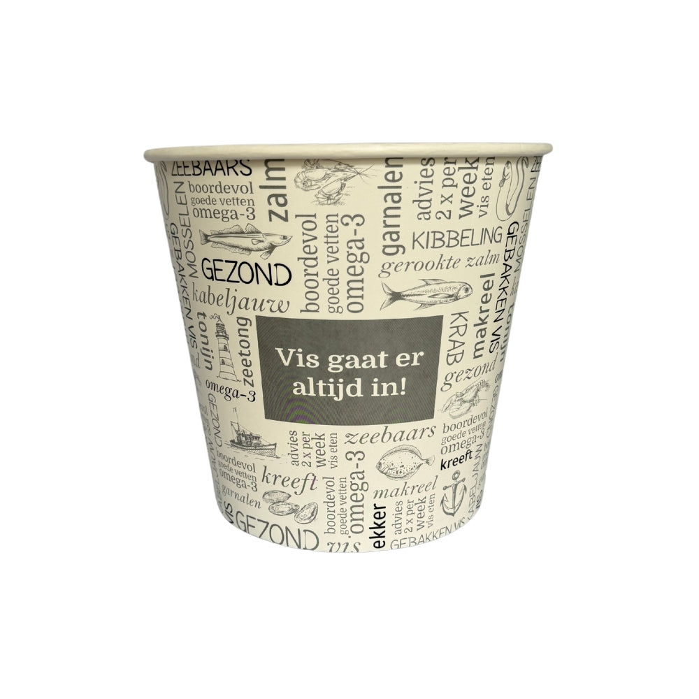 Personalized cardboard bucket 3 L