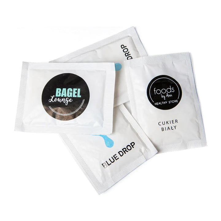 Sobres de azúcar blanco personalizados - 4g