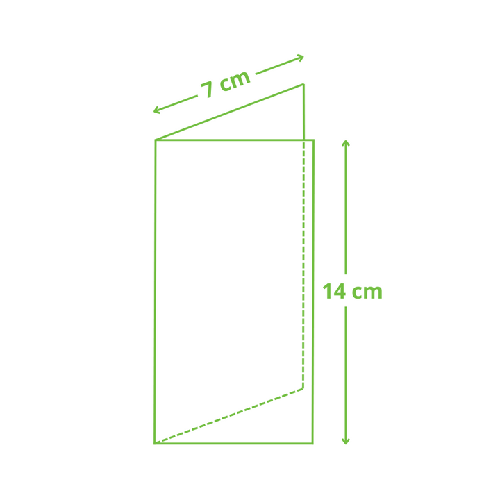 Servilletas blancas de 1 capa 14x14 (8000 unidades)