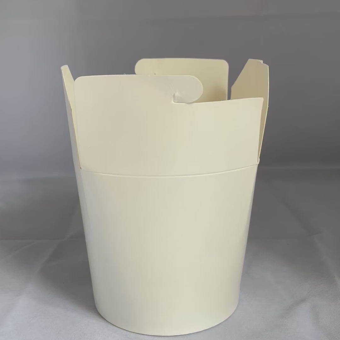 750ml white cardboard Pasta Tins (500 units)