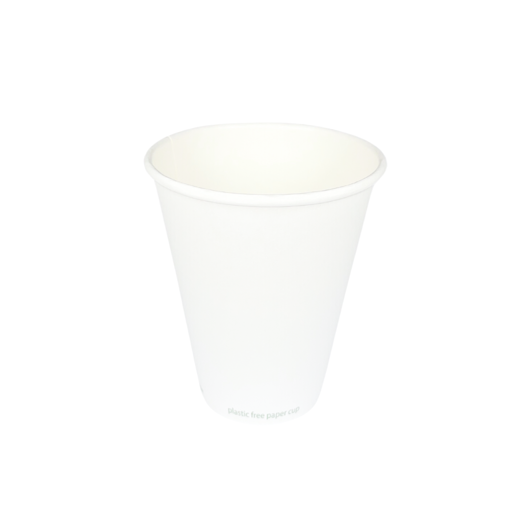 Vasos Cajas de cartón blancas sin plástico 40 cl - 14 oz (1000 unidades)