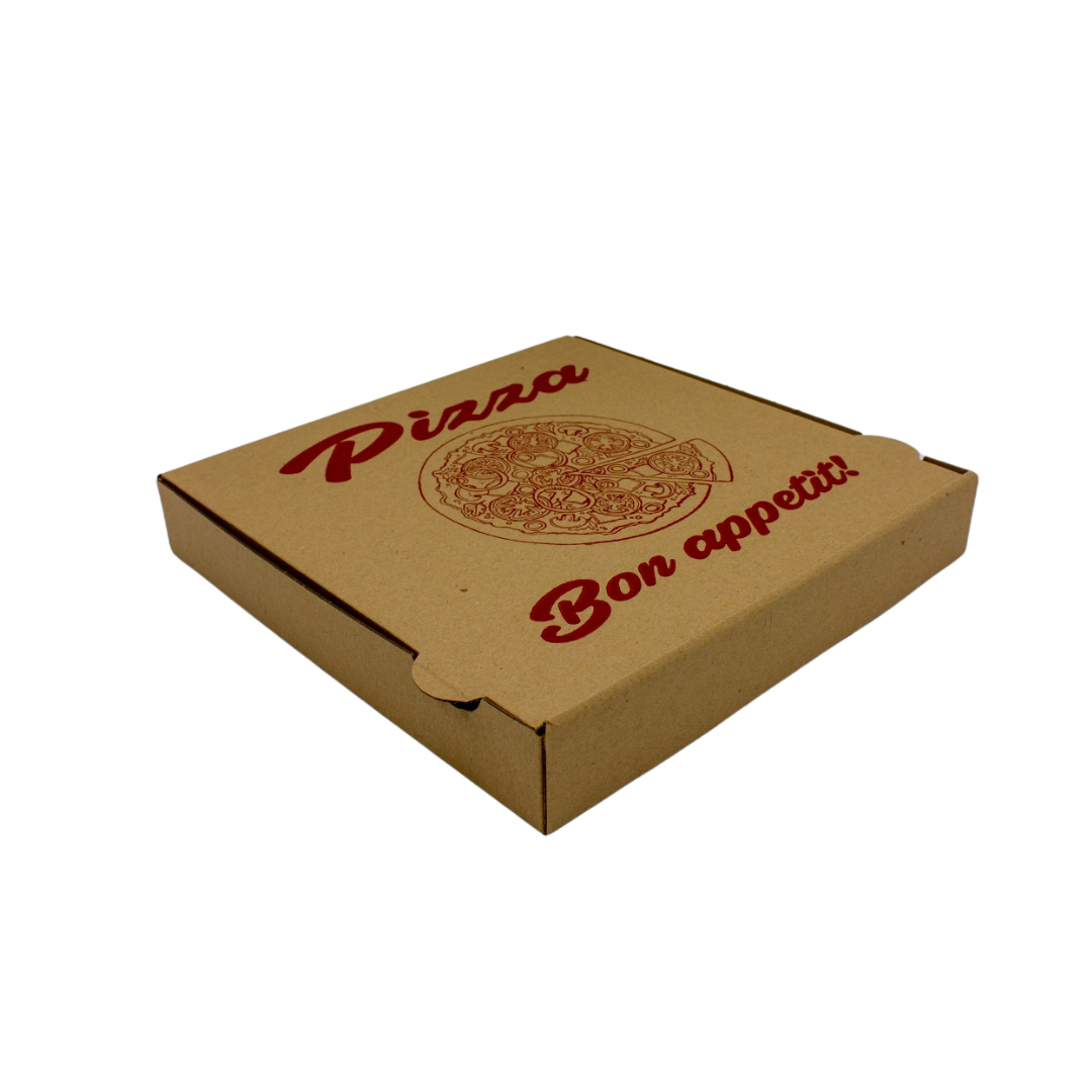 Cajas pizza Kraft personalizadas (Tamaños grandes)