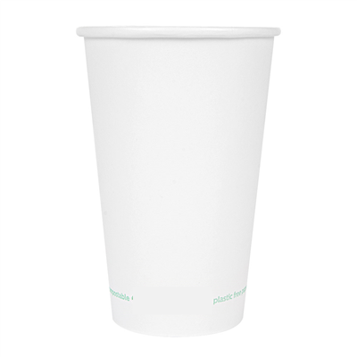 Vasos de cartón sin plástico 33 cl / 12 oz