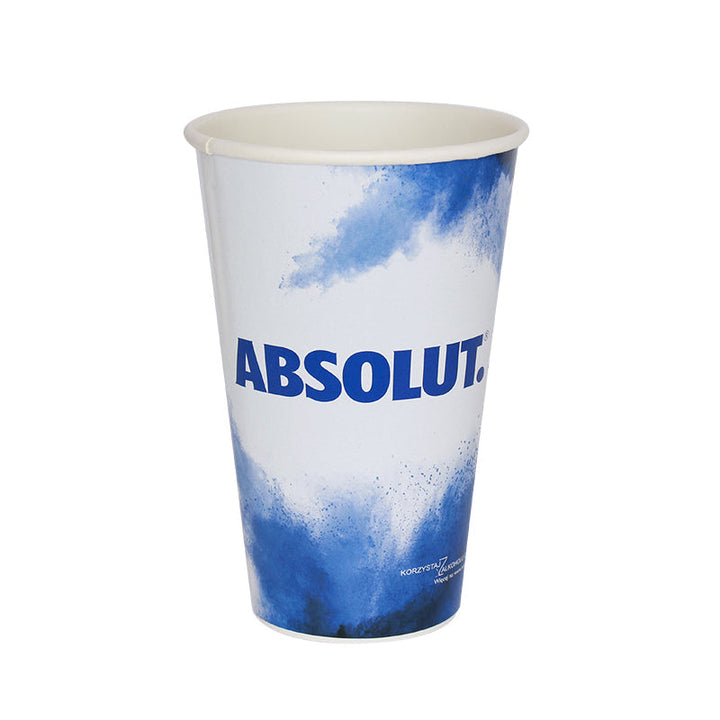 Vasos de cartón 45 cl / 16 oz personalizados (Gran Cantidad)