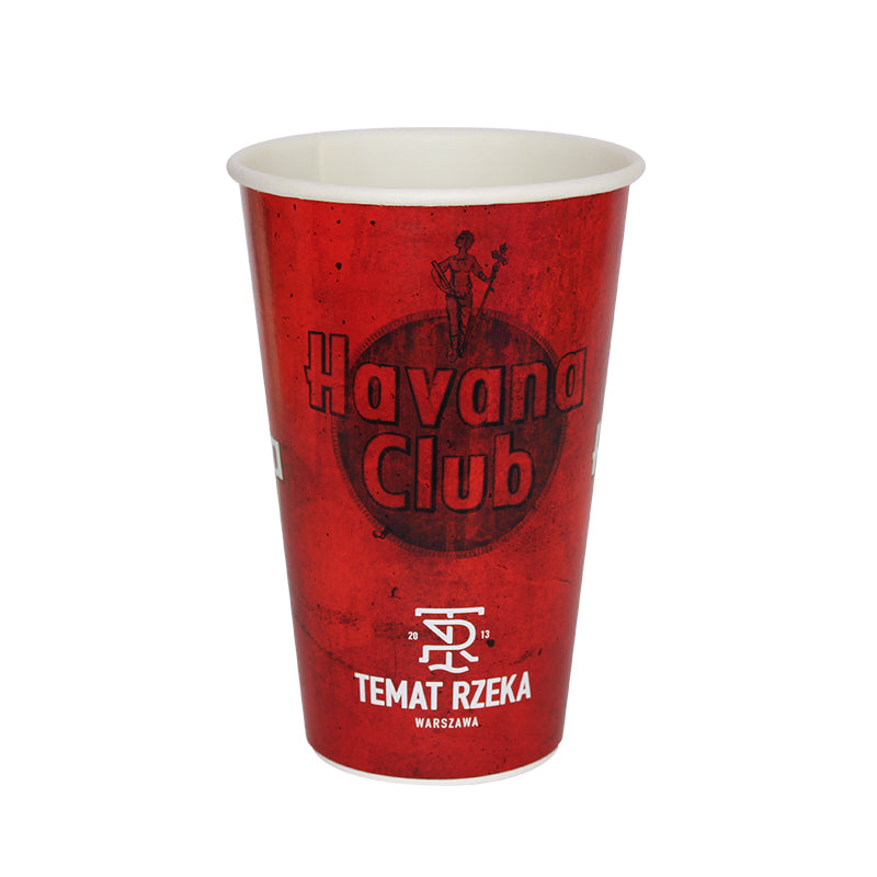 Vasos de cartón 45 cl / 16 oz personalizados (Gran Cantidad)